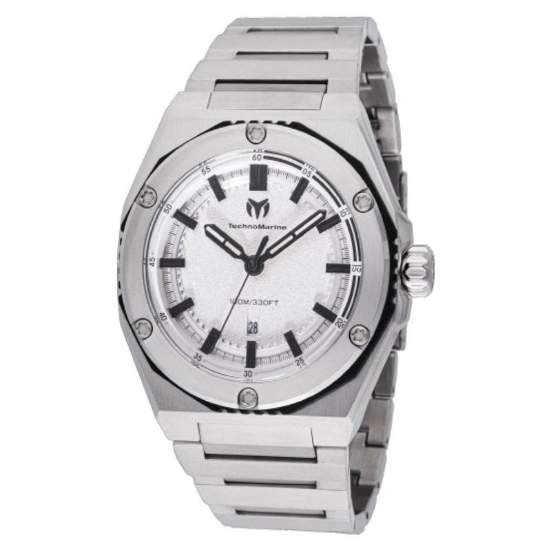 TECHNOMARINE - Reloj Technomarine Hombre Coral . Reloj Acero inoxidable Plateado