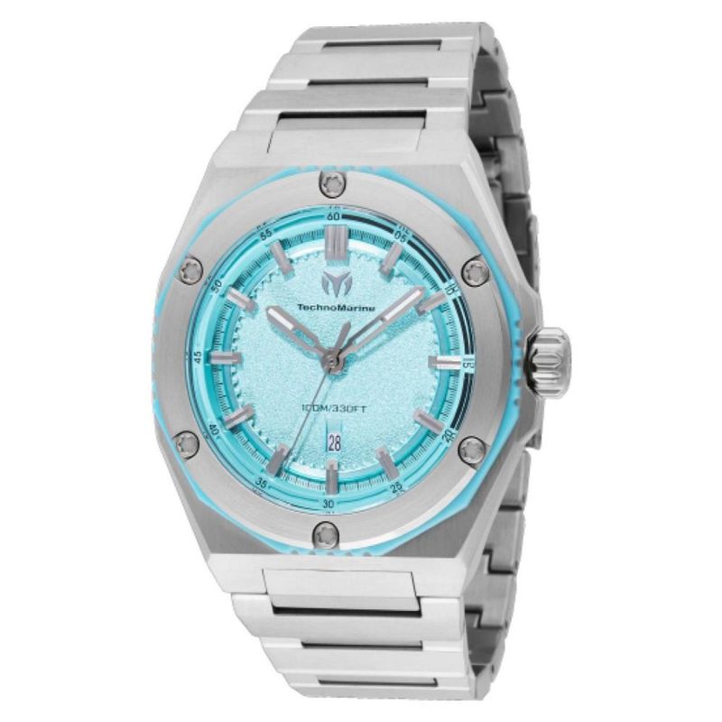 TECHNOMARINE - Reloj Technomarine Hombre Coral . Reloj Acero inoxidable Plateado