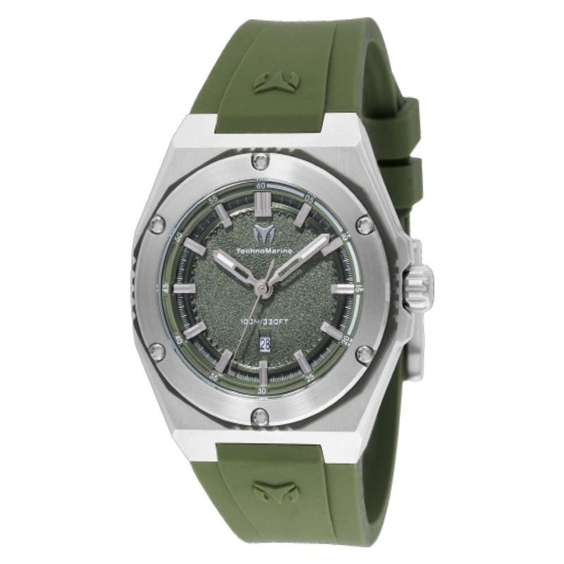 TECHNOMARINE - Reloj Technomarine Mujer Coral . Reloj Silicona Verde