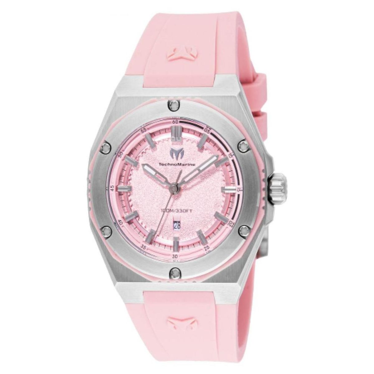 TECHNOMARINE - Reloj Technomarine Mujer Coral . Reloj Silicona Rosado