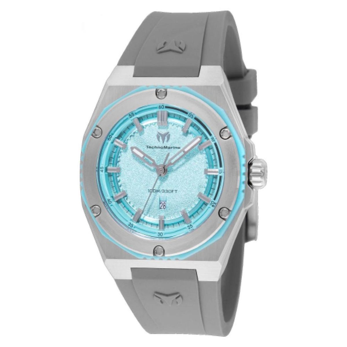 TECHNOMARINE - Reloj Technomarine Mujer Coral . Reloj Silicona Gris