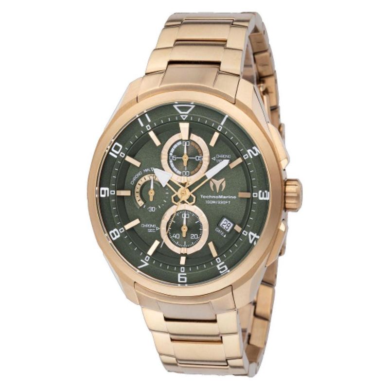 TECHNOMARINE - Reloj Technomarine Hombre Ocean . Reloj Acero inoxidable Dorado