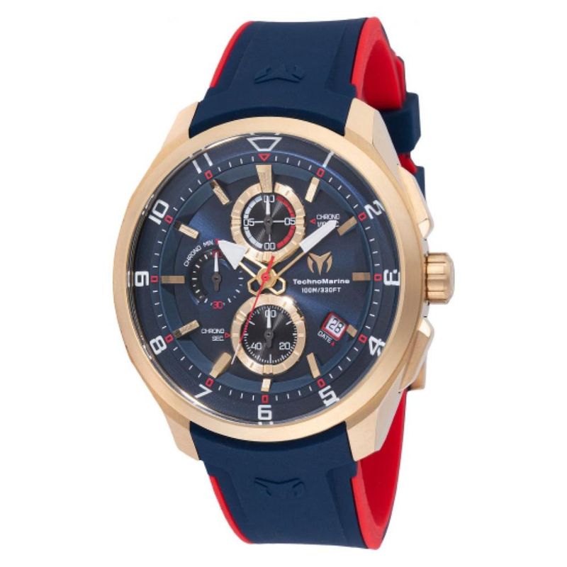 TECHNOMARINE - Reloj Technomarine Hombre Ocean . Reloj Silicona Azul