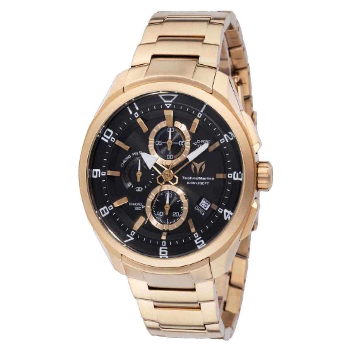 TECHNOMARINE - Reloj Technomarine Hombre Ocean . Reloj Acero inoxidable Dorado