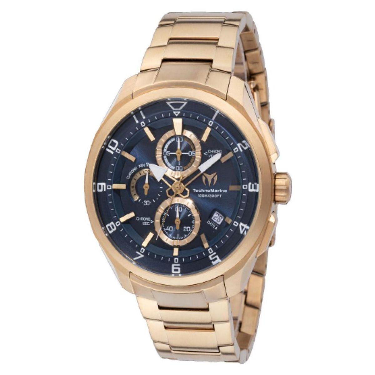 TECHNOMARINE - Reloj Technomarine Hombre Ocean . Reloj Acero inoxidable Dorado