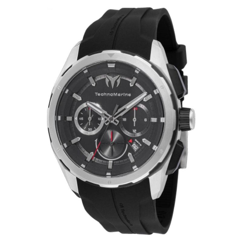 TECHNOMARINE - Reloj Technomarine Hombre Ocean . Reloj Silicona Negro