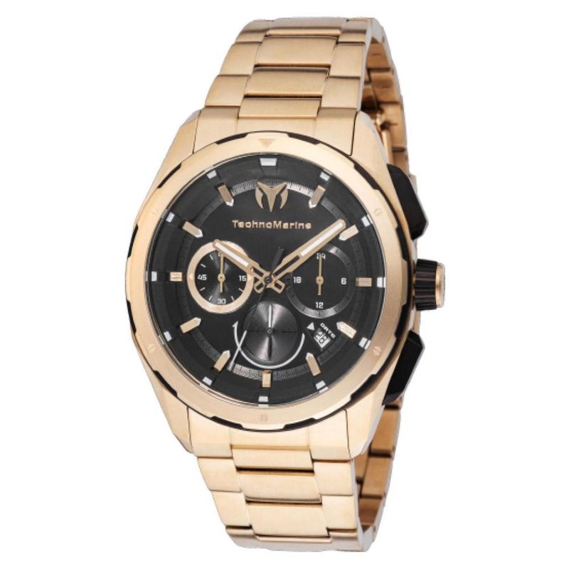 TECHNOMARINE - Reloj Technomarine Hombre Ocean . Reloj Acero inoxidable Dorado