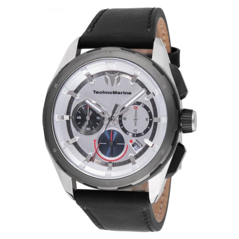 TECHNOMARINE - Reloj Technomarine Hombre Ocean . Reloj Cuero Negro