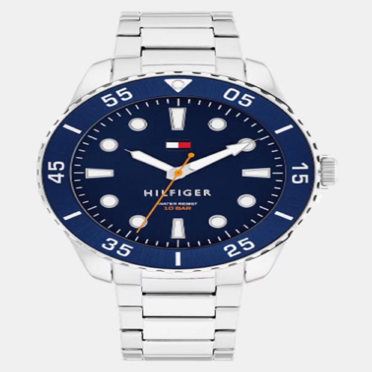 TOMMY HILFIGER - Reloj Tommy Hilfiger Hombre 1792202 . Reloj acero inoxidable Plateado