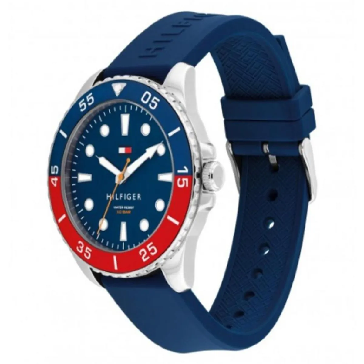 TOMMY HILFIGER - Reloj Tommy Hilfiger Hombre 1792200 . Reloj silicona Azul