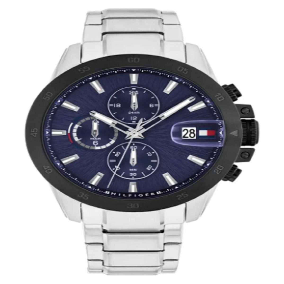 TOMMY HILFIGER - Reloj Tommy Hilfiger Hombre 1792198 . Reloj Acero Inoxidable Plateado