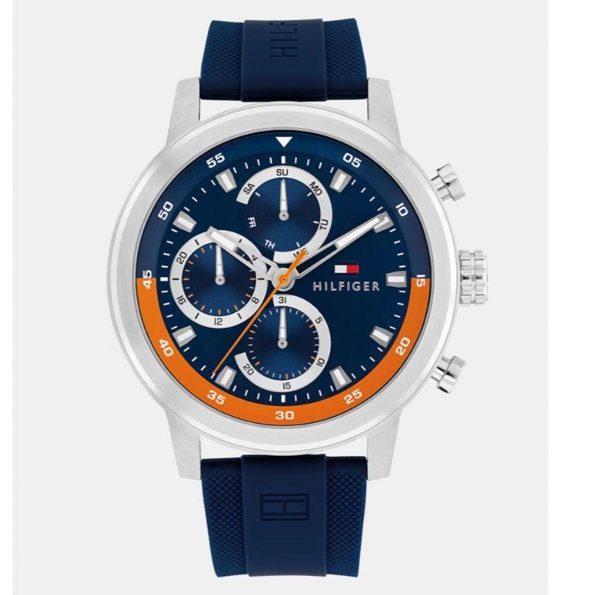 TOMMY HILFIGER - Reloj Tommy Hilfiger Hombre 1792177 . Reloj silicona Azul