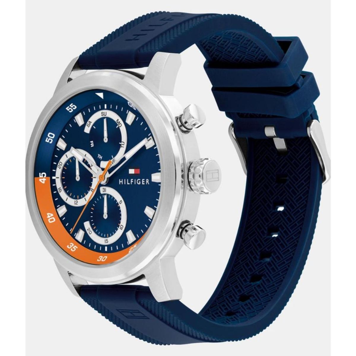 TOMMY HILFIGER - Reloj Tommy Hilfiger Hombre 1792177 . Reloj silicona Azul