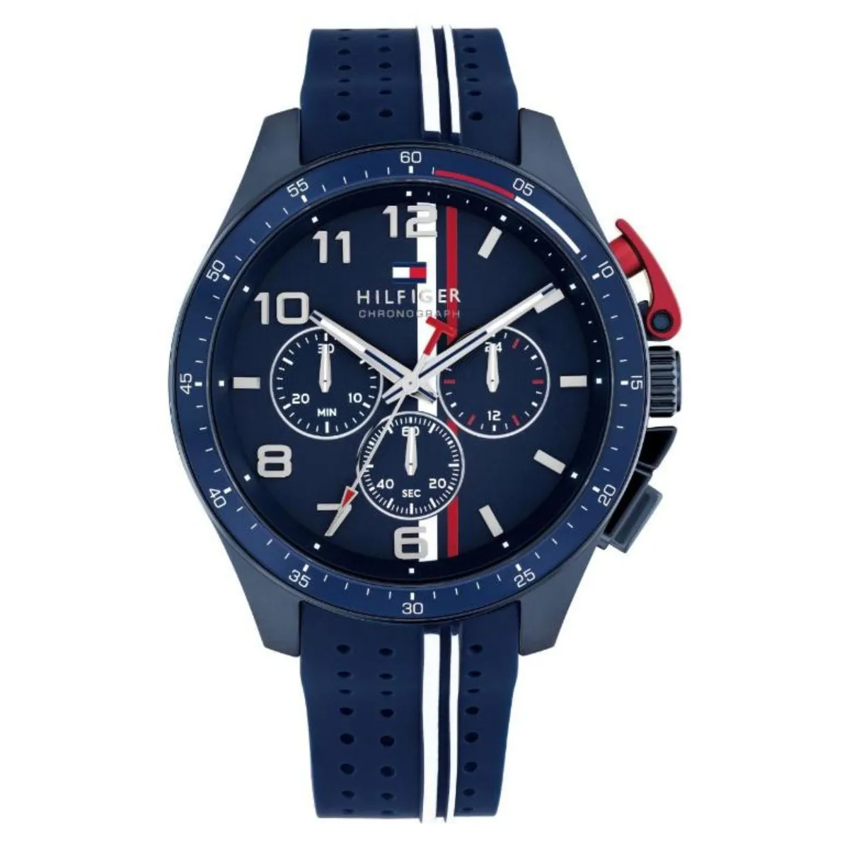 TOMMY HILFIGER - Reloj Tommy Hilfiger Hombre 1792169 . Reloj Silicona Azul