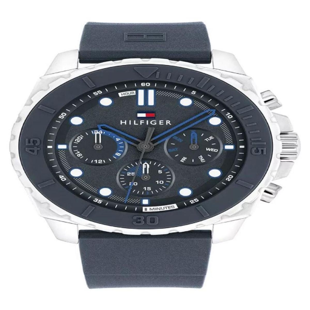 TOMMY HILFIGER - Reloj Tommy Hilfiger Hombre 1710687 . Reloj Silicona Azul
