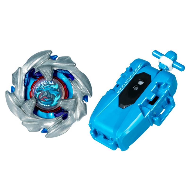 BEYBLADE - Lanzador Beyblade Trompo: X Takara Tomy Cobalt Dragoon 2-60C