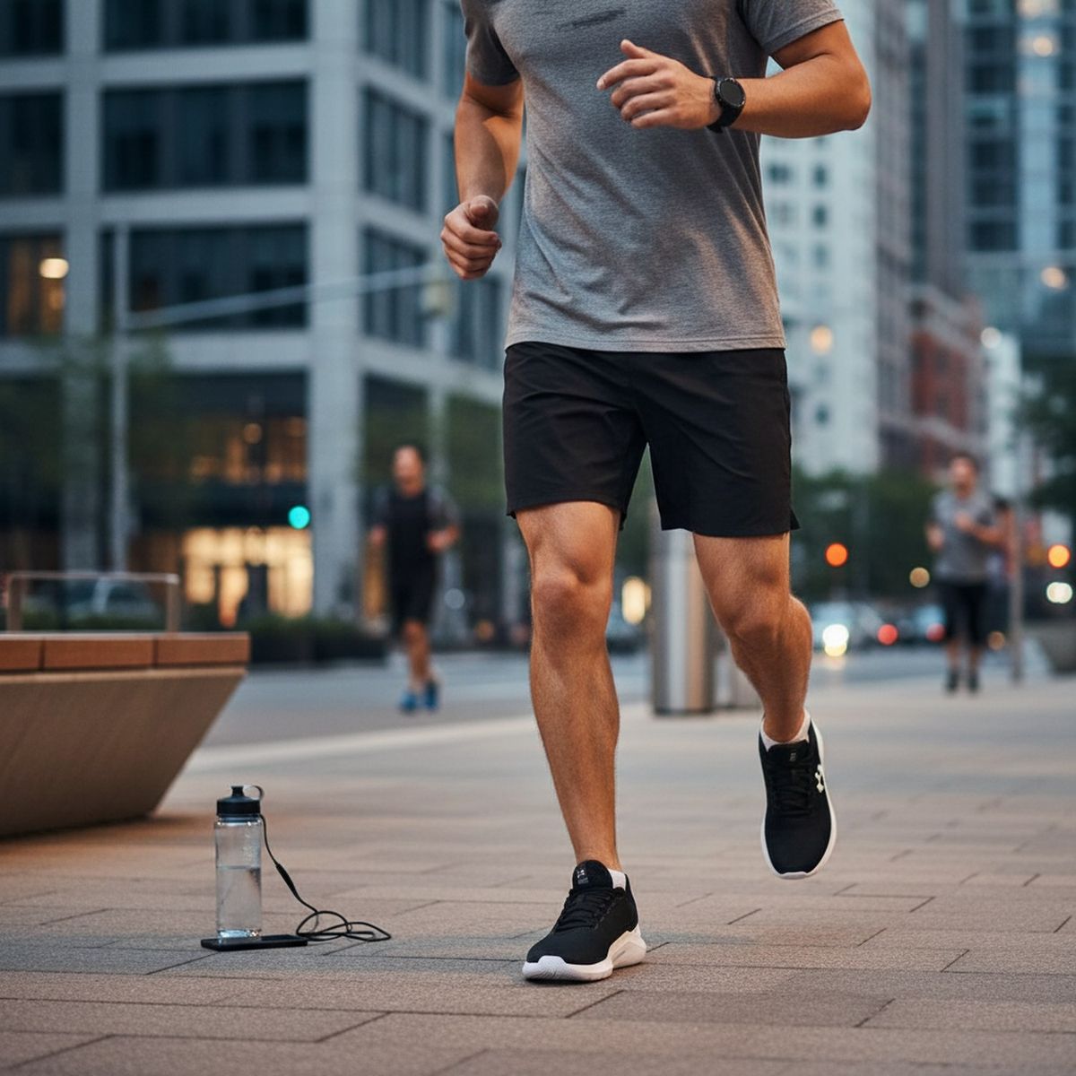 UNDER ARMOUR - Tenis Under Armour Hombre Running Phade RN 3 Negros