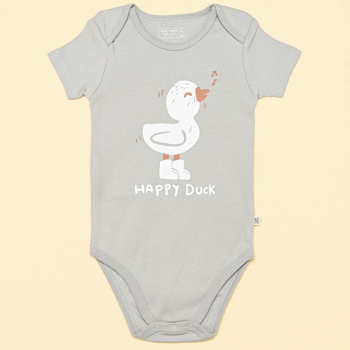 BABY FRESH - Bodies para Unisex bebé Pack de 5 unidades Manga corta de Algodón Baby Fresh