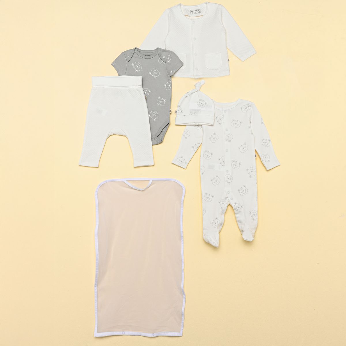 BABY FRESH - Pijama para Bebé niño 5 piezas de Algodón Baby Fresh