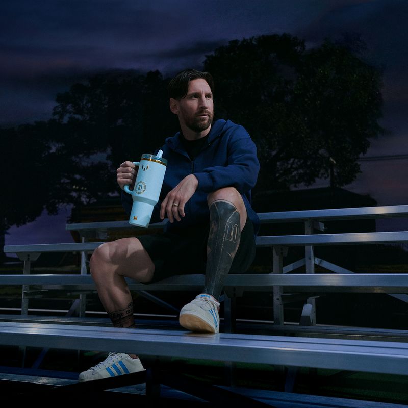 STANLEY - Termo Stanley Messi: 1.2 litros Quencher Protour Acero inoxidable
