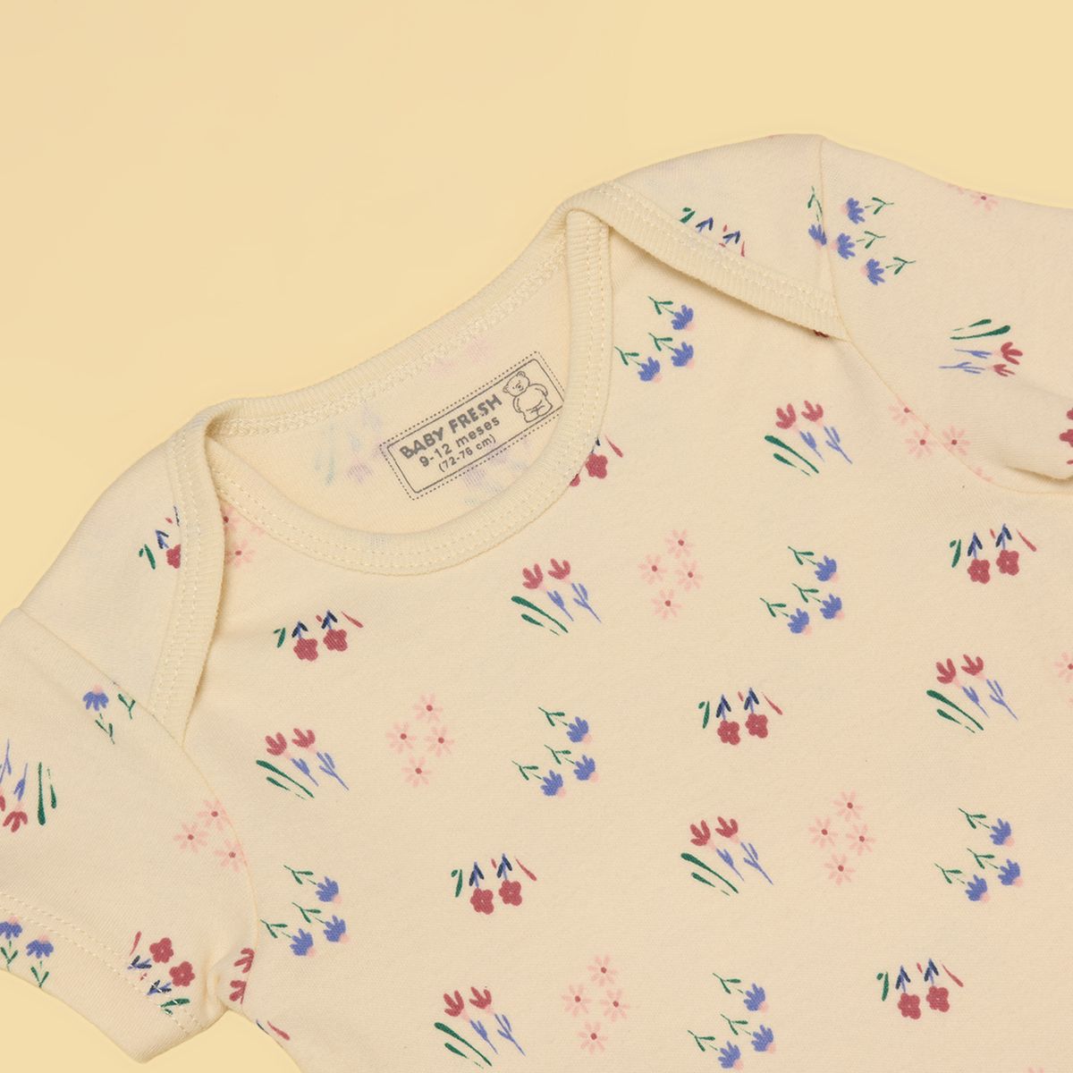 BABY FRESH - Bodies para Bebé niña Pack de 5 unidades de Algodón Baby Fresh