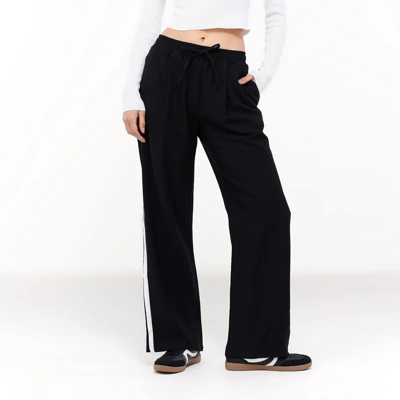 SYBILLA - Pantalón Recto Mujer Tiro alto Sybilla