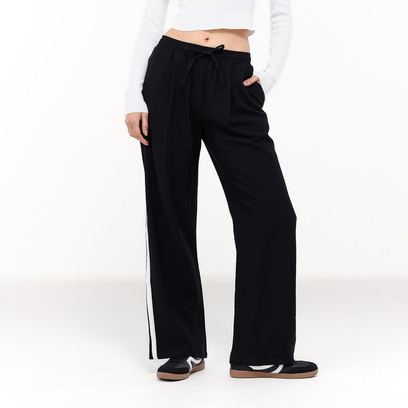 SYBILLA - Pantalón Recto Mujer Tiro alto Sybilla