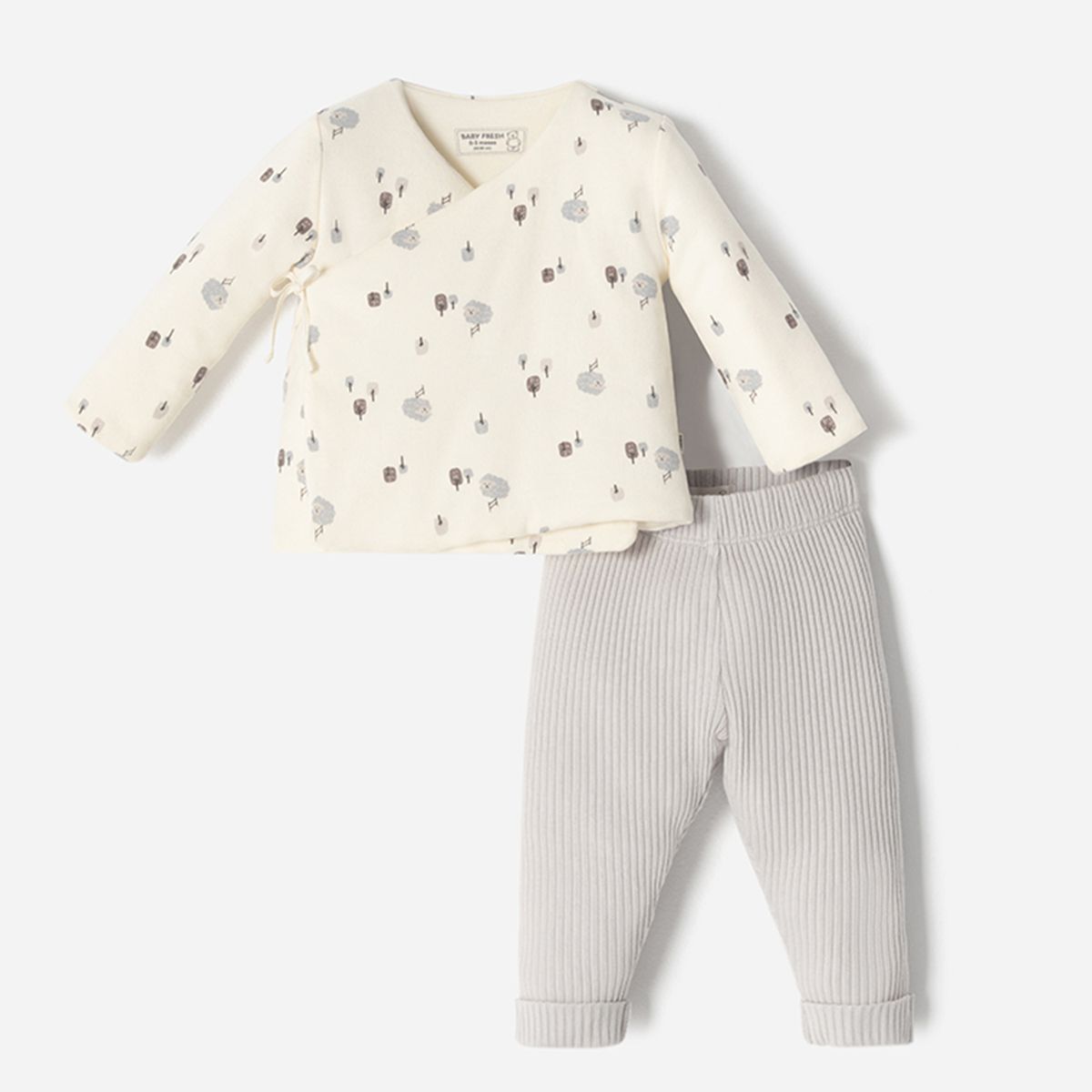 BABY FRESH - Set Saco + Pantalón  para Unisex bebé en Algodón Baby Fresh