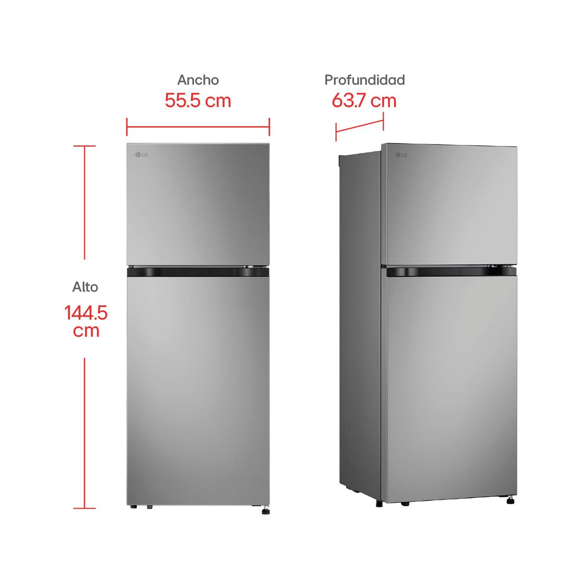 LG - Nevera Congelador superior LG 217 lt Netos VT22BPY.APYCCLM