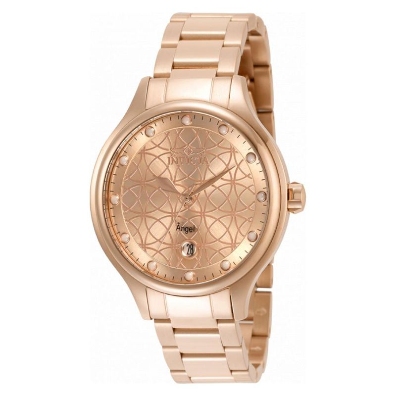 INVICTA - Reloj Invicta Mujer Angel . Reloj Acero inoxidable Oro rosa