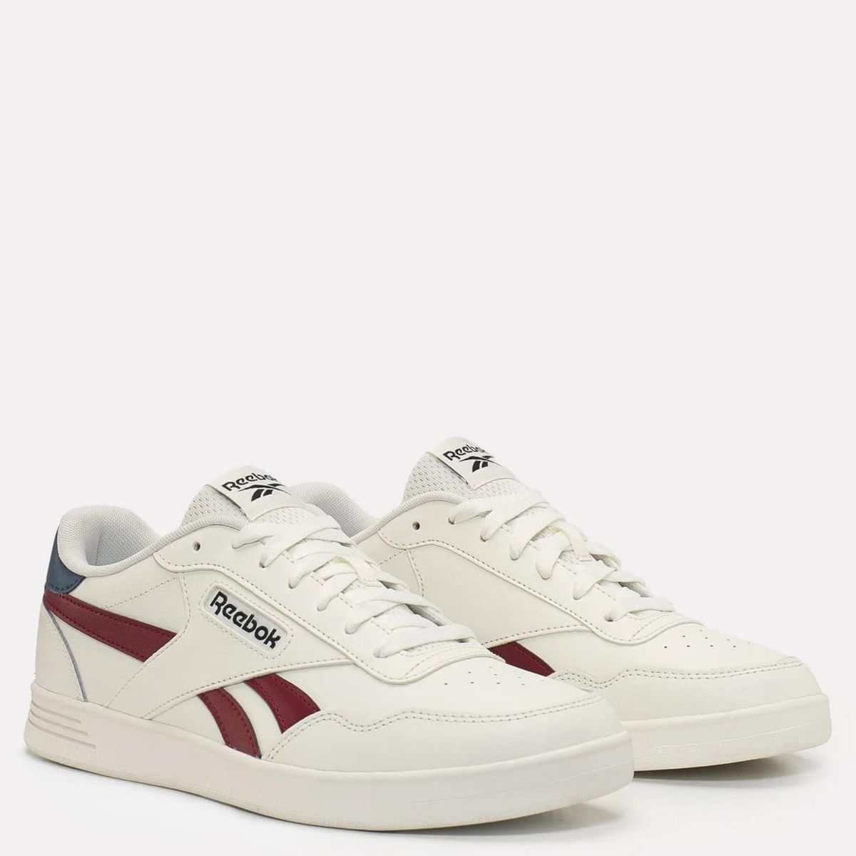 REEBOK - Tenis Reebok Moda Court Advance Hombre Blancos