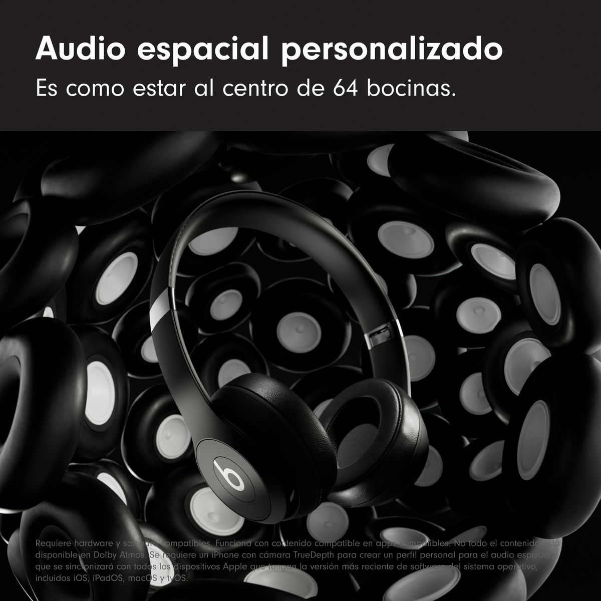 BEATS - Audífonos de diadema Beats Solo4 Bluetooth MUW23BE/A 