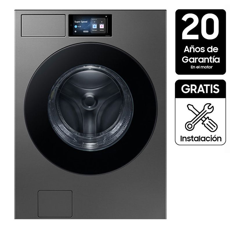 SAMSUNG - Lavadora Samsung carga Frontal 26 kg WF90F26ADSCO