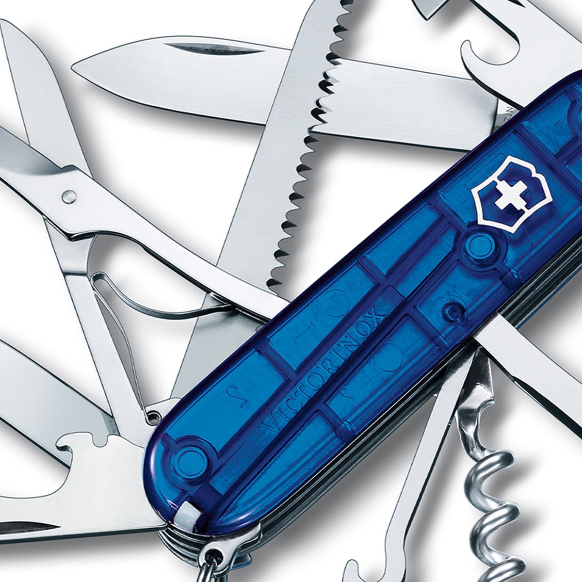 VICTORINOX - Navaja Mediana Huntsman Azul Victorinox - 1.3713.T2