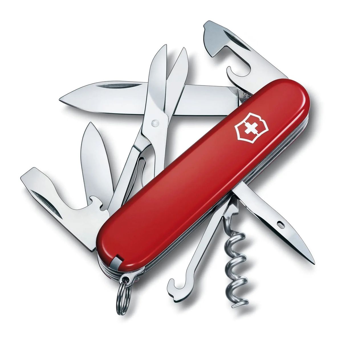 VICTORINOX - Navaja Mediana Suizo Climber Rojo Victorinox - 1.3703