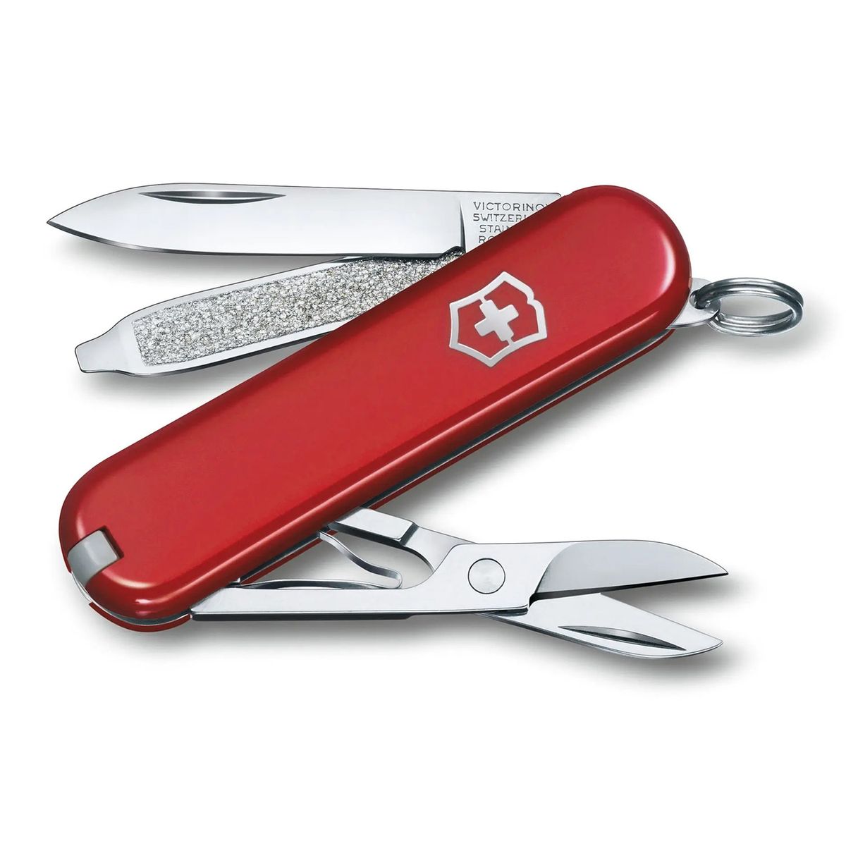 VICTORINOX - Navaja Pequeña Suizo Classic SD Roja Rojo Victorinox - 0.6223.G