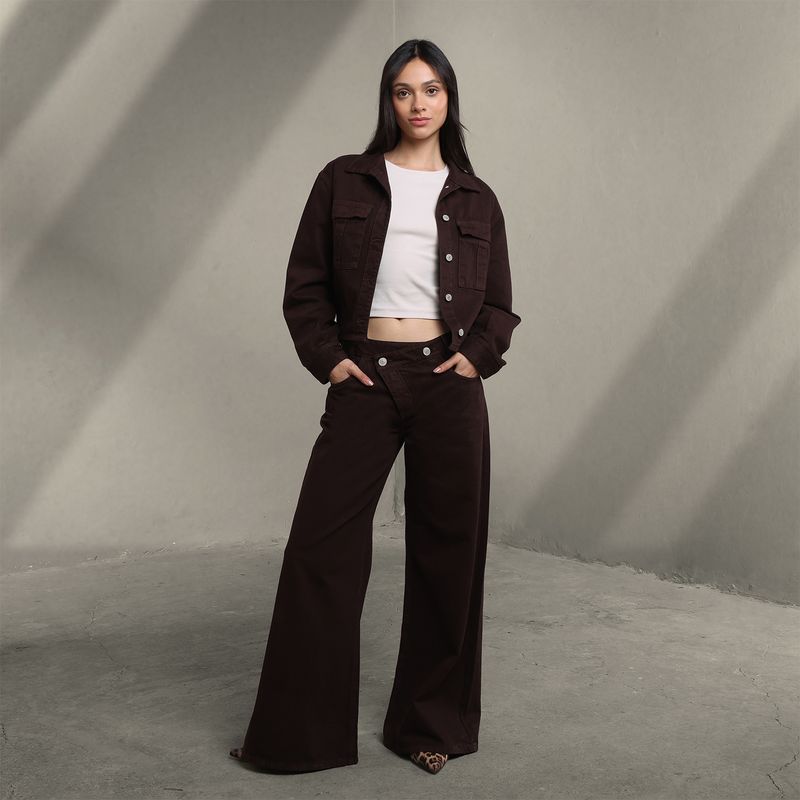 SYBILLA - Chaqueta Mujer de Algodón Sybilla