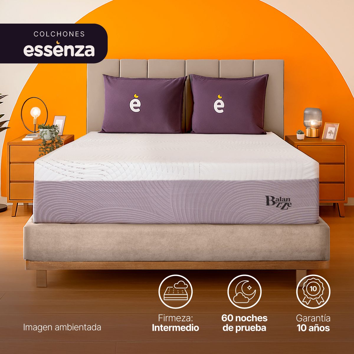ESSENZA - Set de dormitorio COMBO BALANZZ Doble