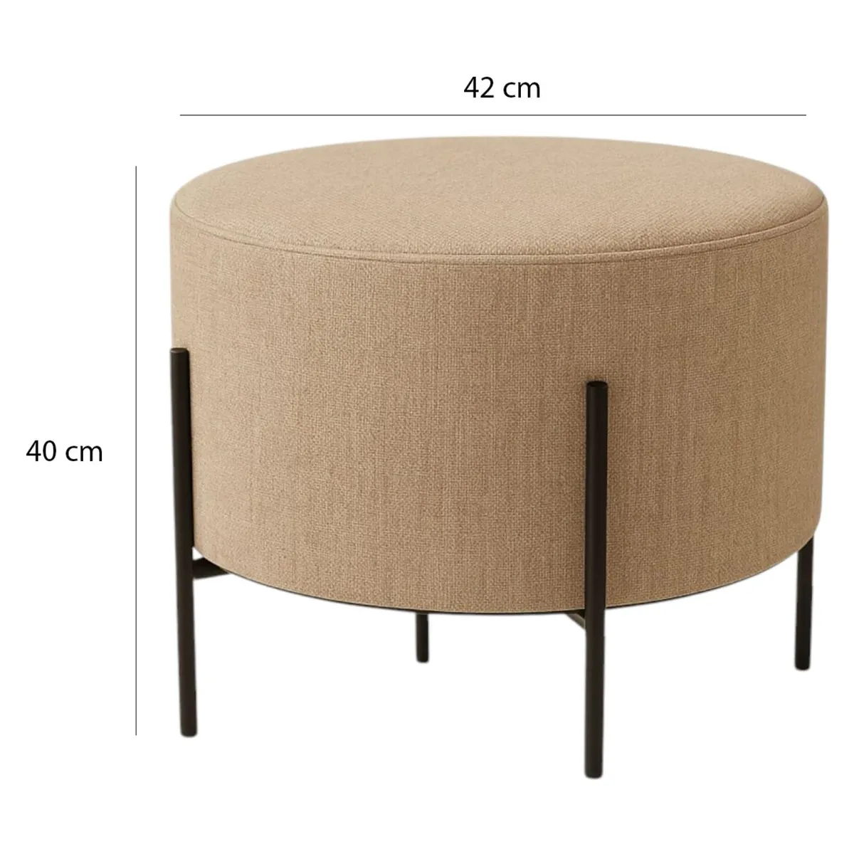 DKO DESIGN - Sofá Tela 3 puestos CBDUB-04