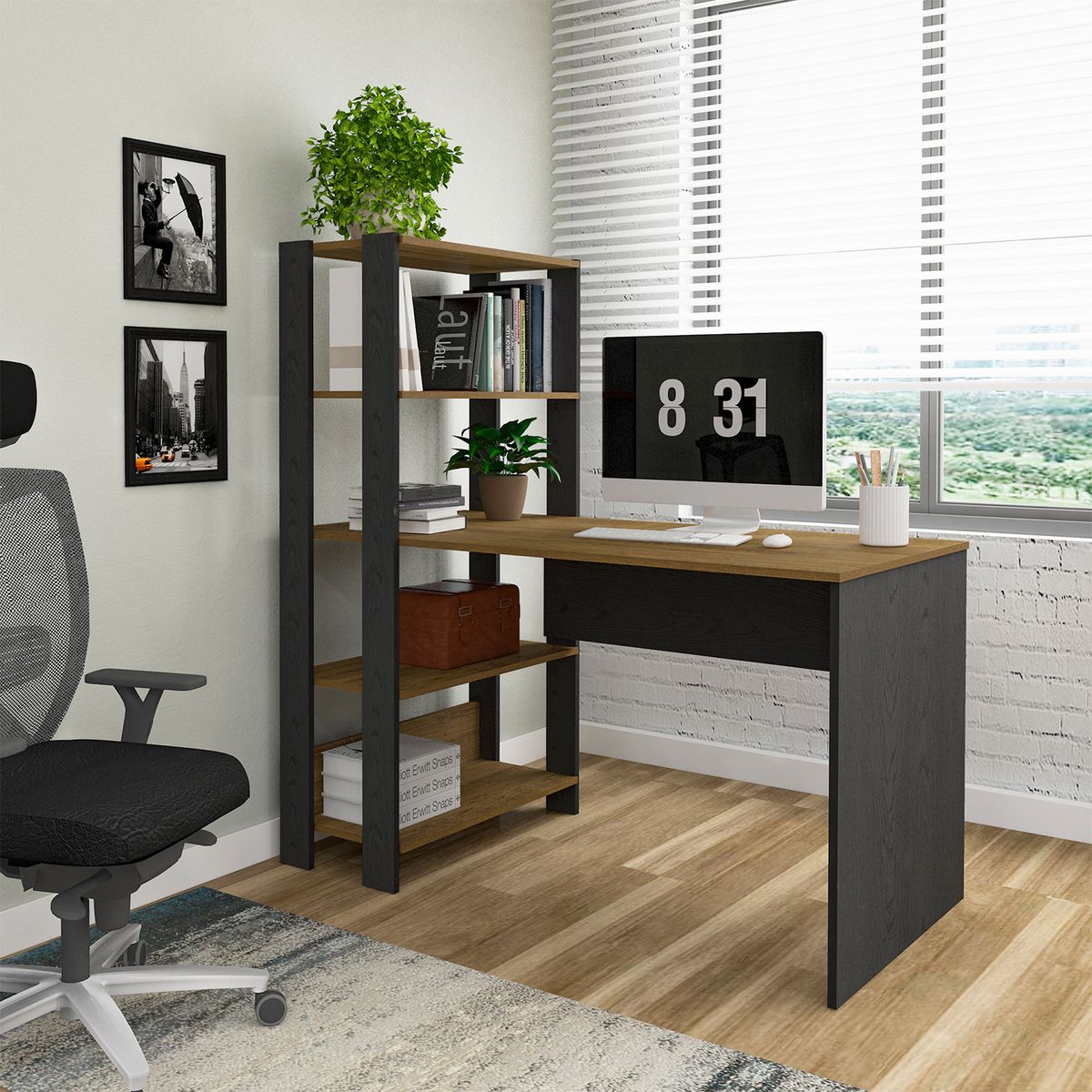 BERTOLINI - Escritorio Match MDP 134x120cm 