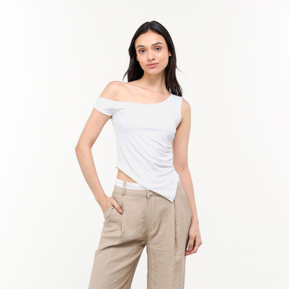 SYBILLA - Camiseta Mujer Sin mangas Sybilla