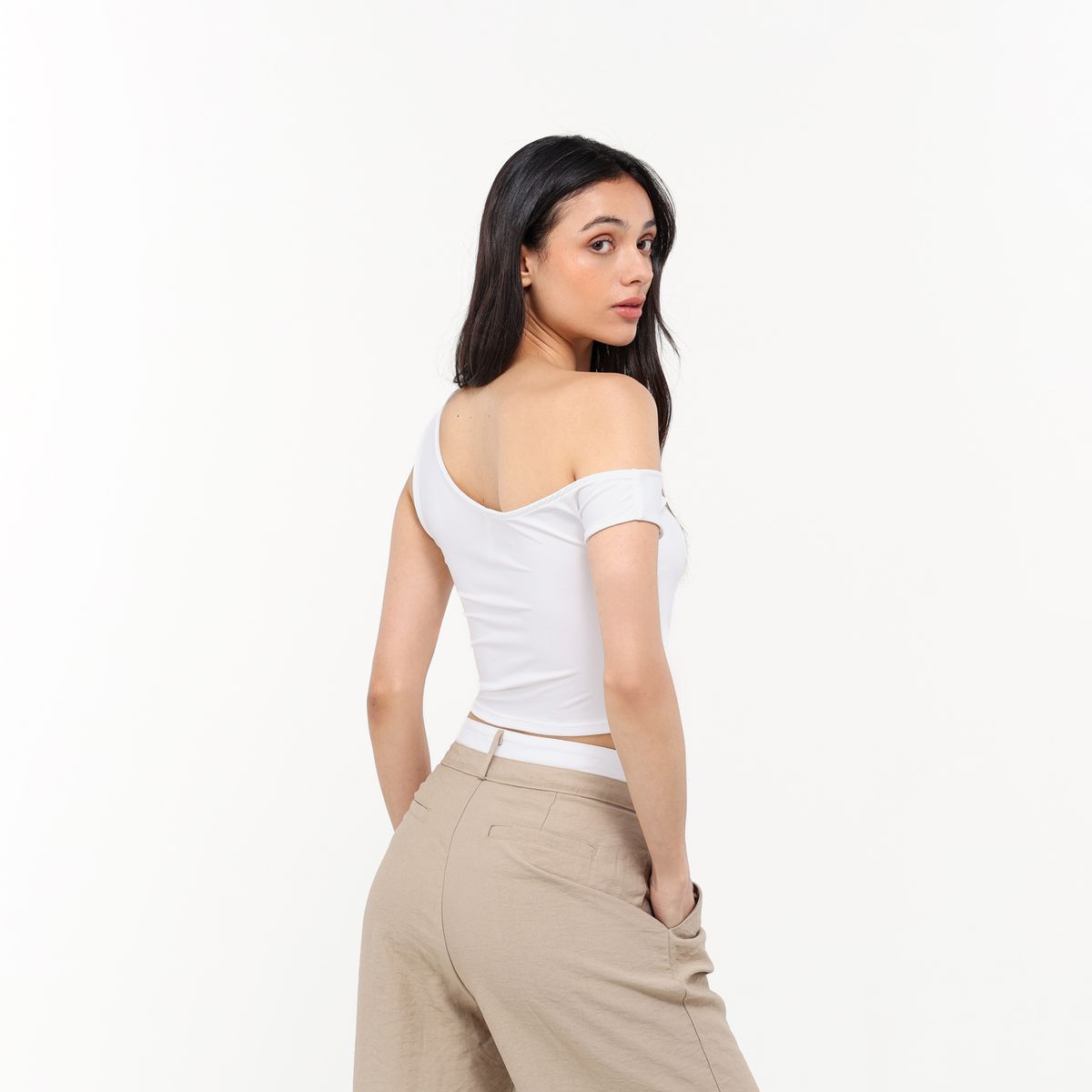 SYBILLA - Camiseta Mujer Sin mangas Sybilla