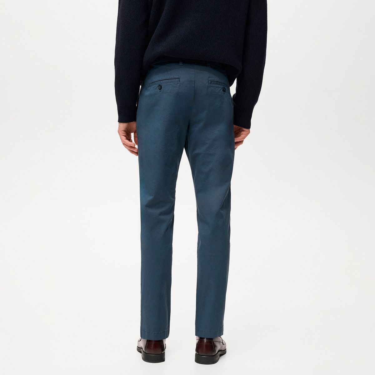MANGO - Pantalón Chino Hombre Tapered de Algodón MANGO