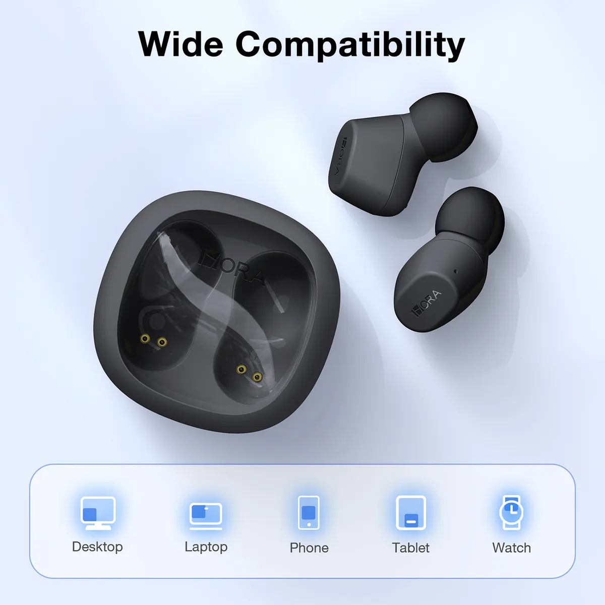 1 HORA - Audífonos earbuds 1Hora Bluetooth AUT208