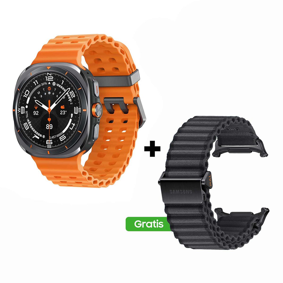 SAMSUNG - Smartwatch Samsung Watch Ultra-Gris + Correa 44 mm