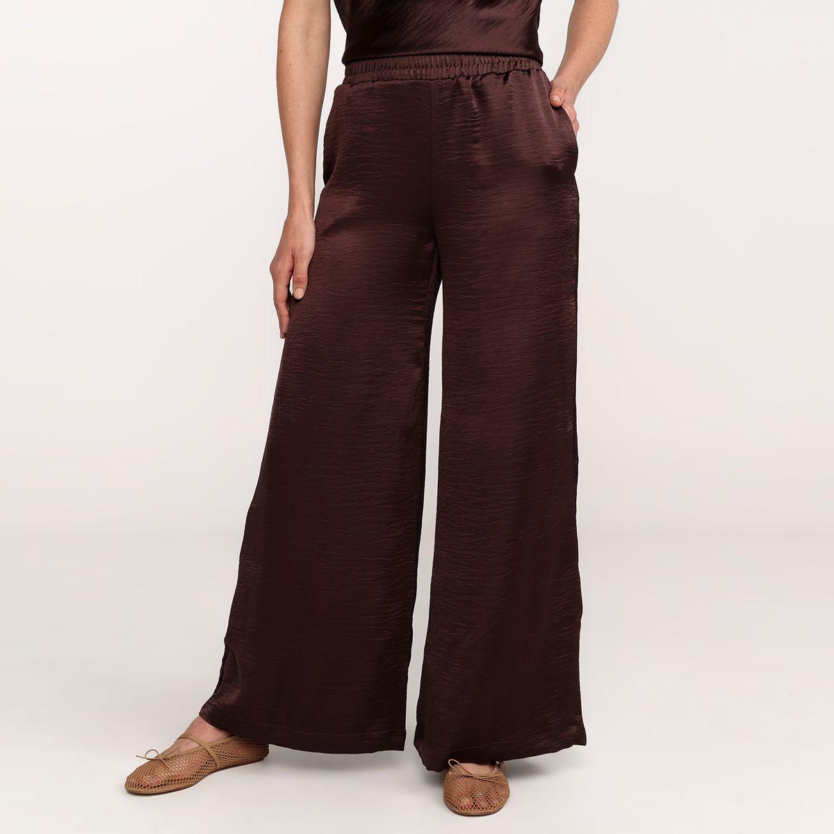 UNIVERSITY CLUB - Pantalón Recto Mujer Tiro alto University Club