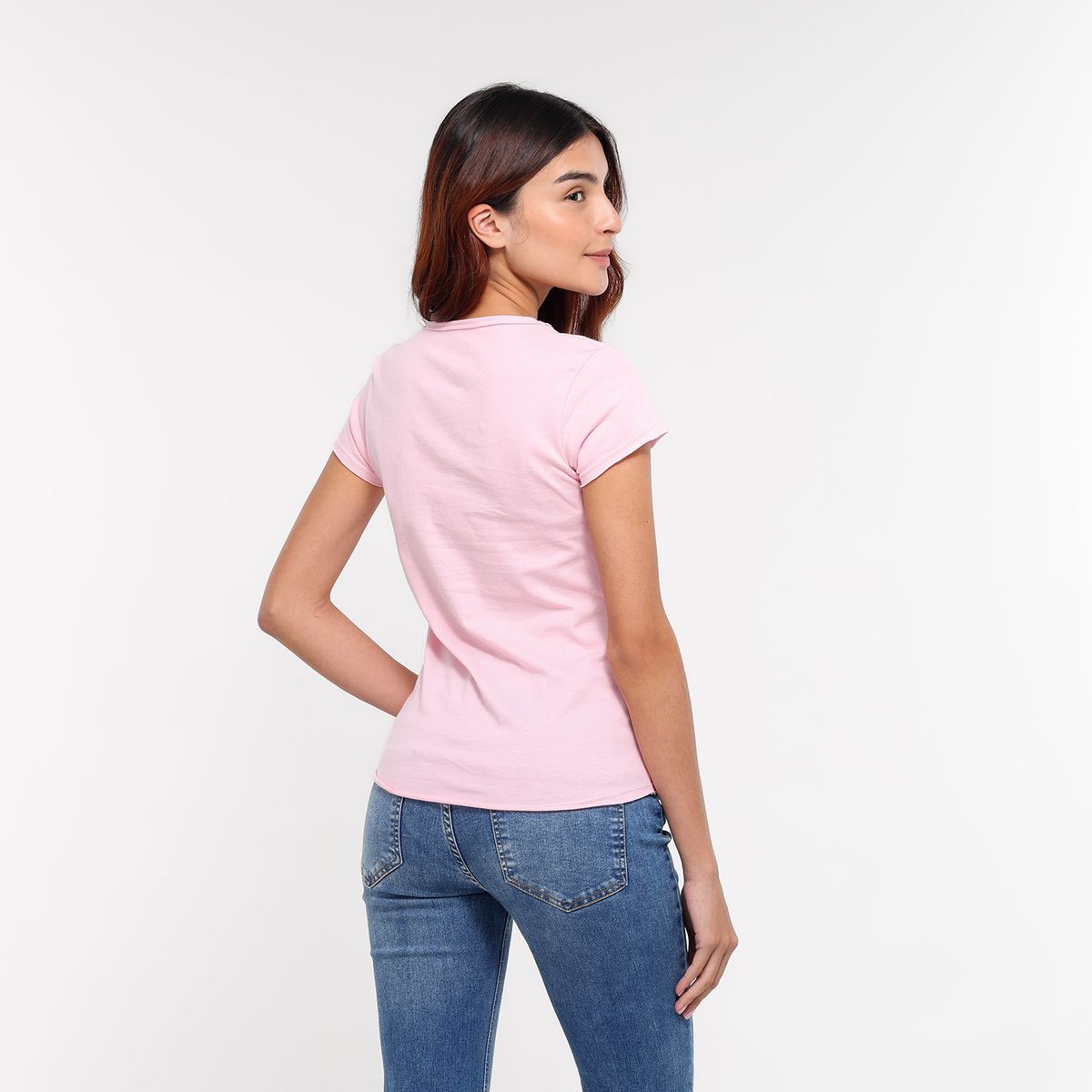 ELV - Top para Niña con EstampadoPrint Manga corta de Algodón ELV