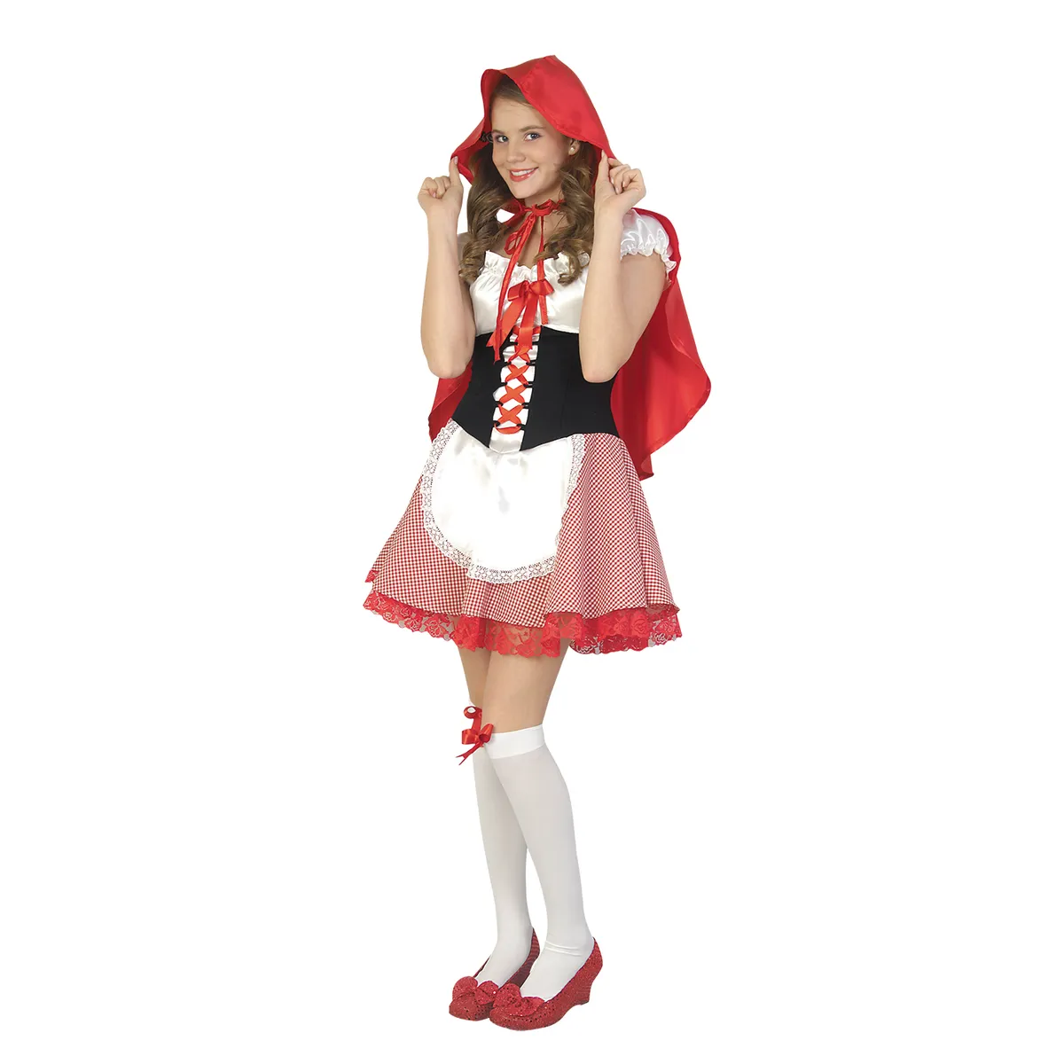CACHIVACHES - Disfraz para niña Caperucita Roja