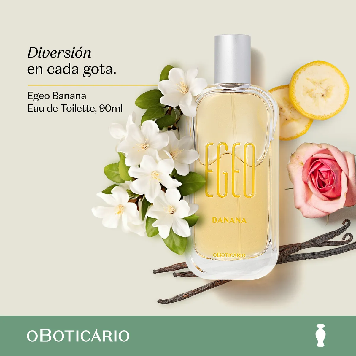 EGEO - Perfume Unisex Egeo O Boticario Banana Exp 90M Eau De Toilette 