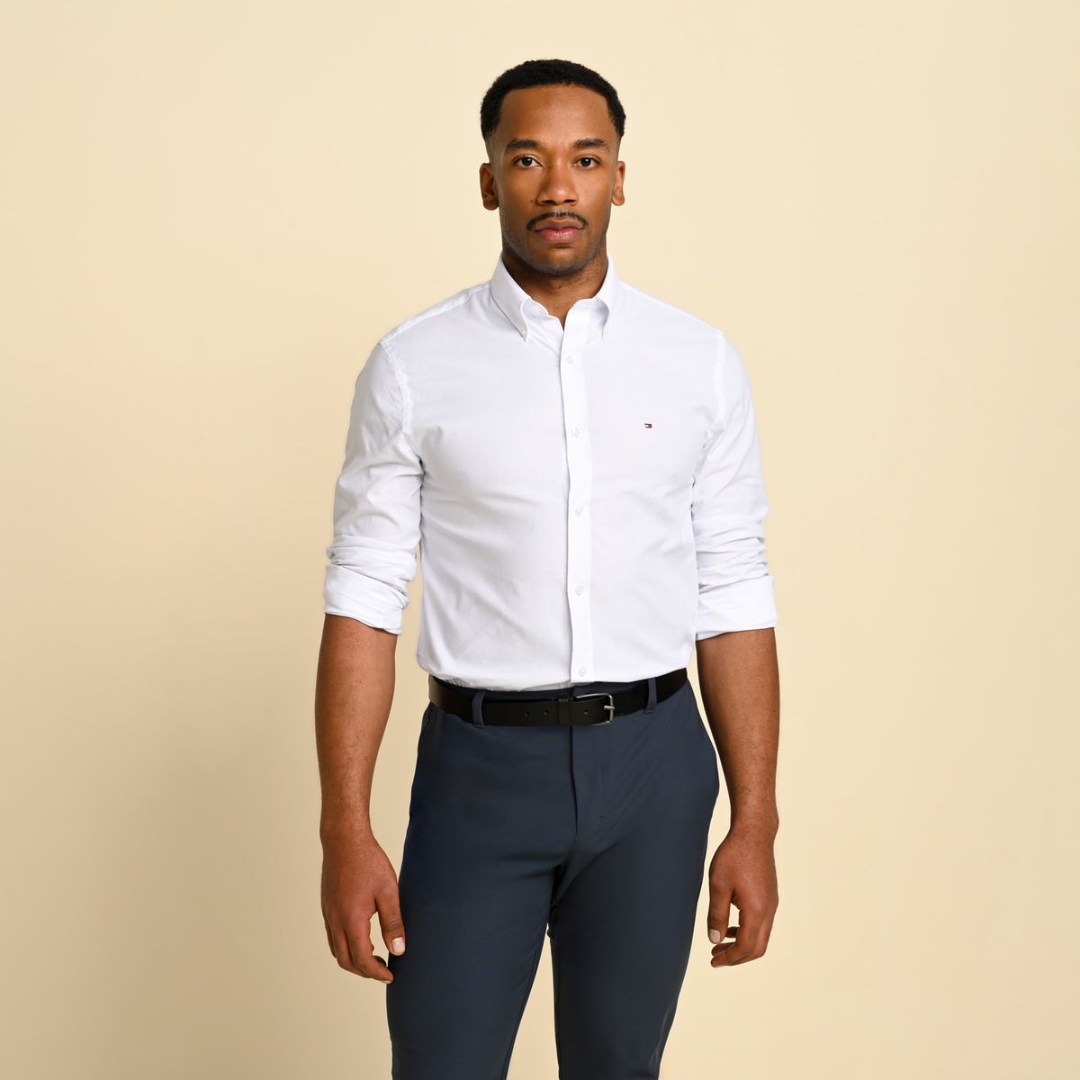 TOMMY HILFIGER - Camisa Hombre Manga larga Tommy Hilfiger